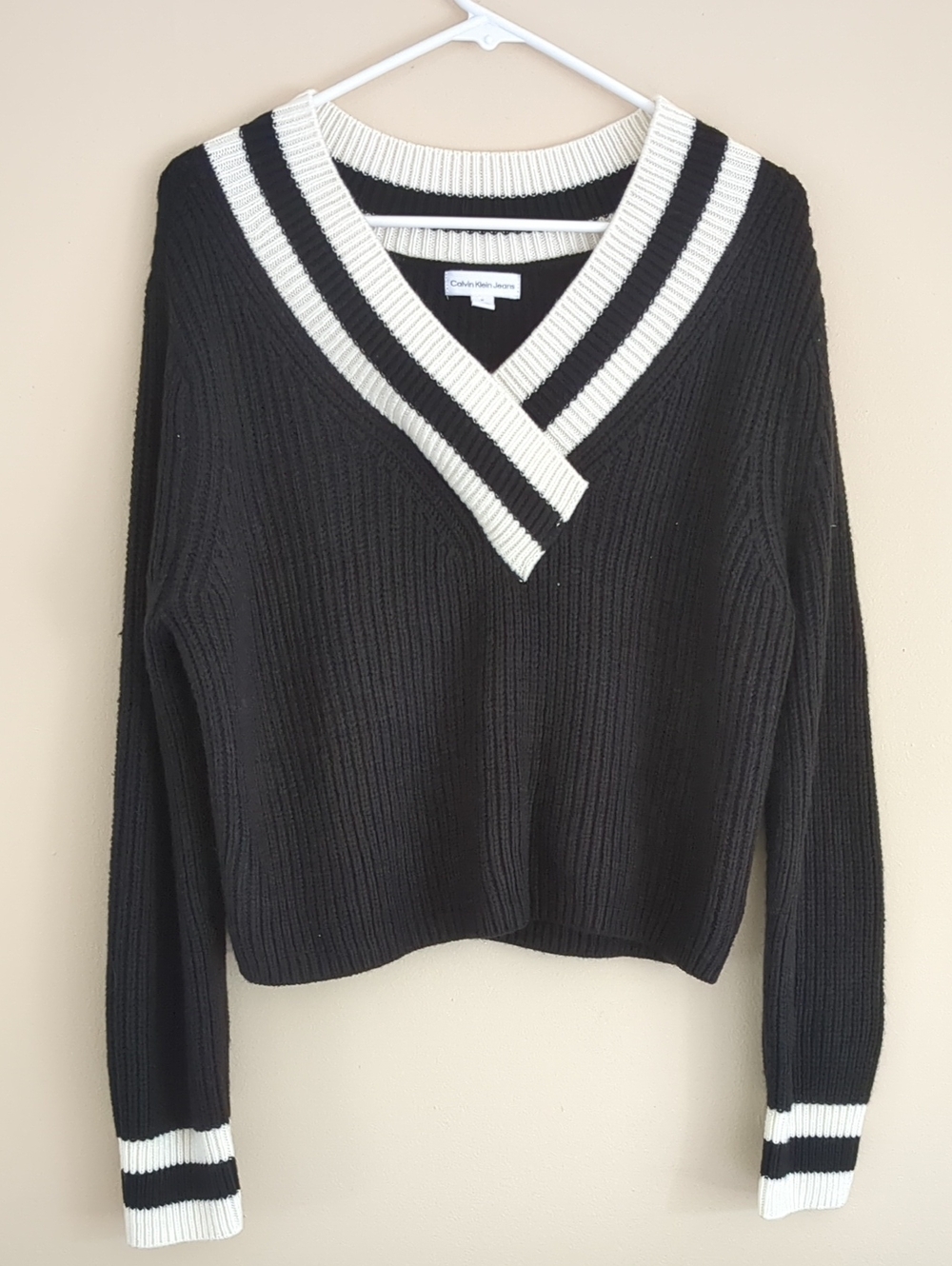 Medium Calvin Klein Jeans Black Preppy Sweater